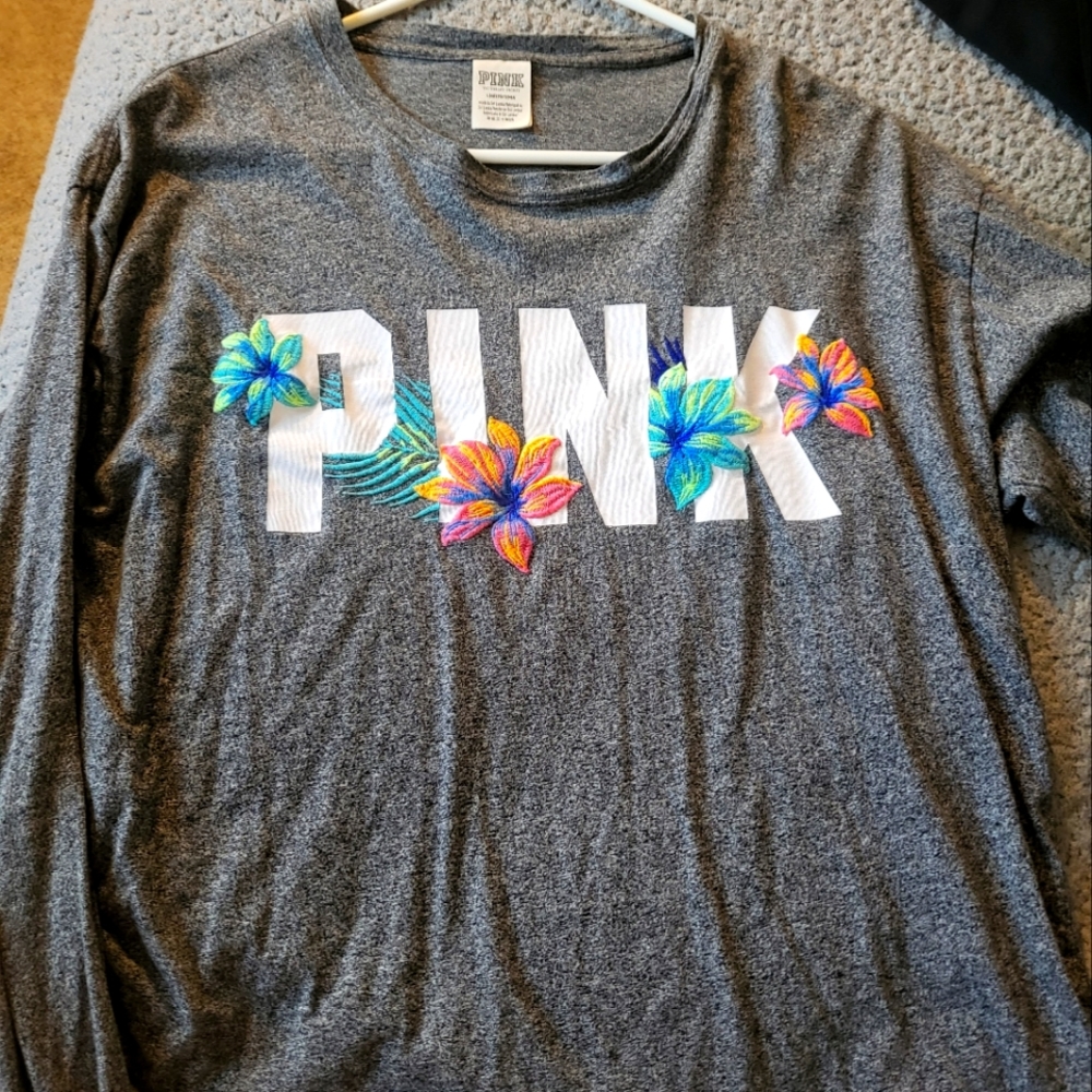 Large PINK Long Sleeve Shirt
